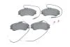 Колодки тормозные (передние) Citroen Berlingo 96-11/Xsara/Peugeot 306 93-05/Partner 96-15 (+датчики) BOSCH 0986424414 (фото 1)