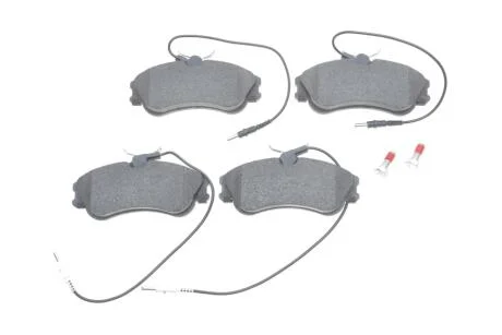 Колодки тормозные (передние) Citroen Berlingo 96-11/Xsara/Peugeot 306 93-05/Partner 96-15 (+датчики) BOSCH 0986424414