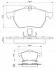 Колодки гальмівні (передні) Opel Astra G 99-02 BOSCH 0986424488 (фото 1)