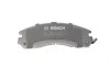 Колодки гальмівні (передні) Citroen C-Crosser 07-/Mitsubishi Outlander/Pajero 98-/Lancer/L400 94-03 BOSCH 0 986 424 523 (фото 6)