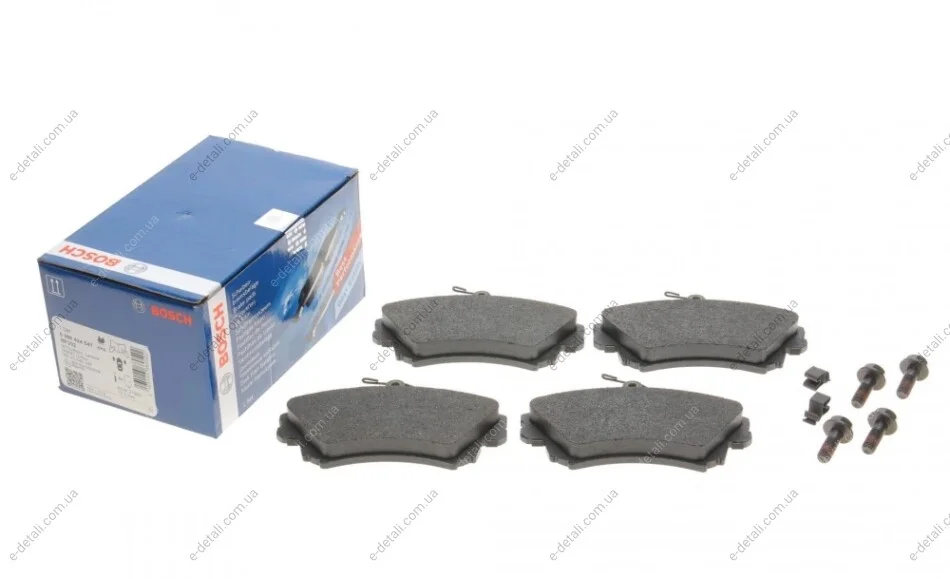 Колодки гальмівні (передні) Mitsubishi Carisma 95-06/Colt 04-13/Volvo V40/S40 95-06 BOSCH 0 986 424 541 (фото 1)