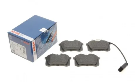Колодки тормозные (задние) VW Sharan 95-10/Ford Galaxy 95-06 (Lucas-Girling) (с датчиком) BOSCH 0 986 424 559