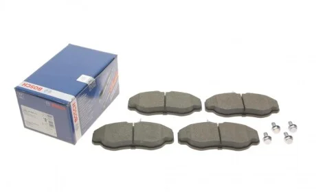 Колодки тормозные (передние) Land Rover Discovery II/Range Rover II 94-04 (Lucas-Girling) BOSCH 0 986 424 565