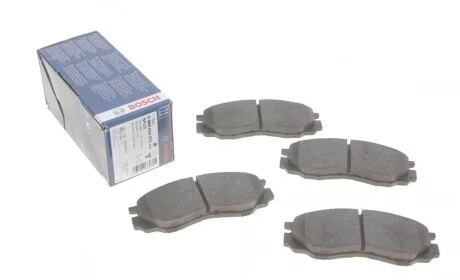 Колодки тормозные (передние) Mitsubishi L200/L400 90-07 (Akebono) BOSCH 0986424572