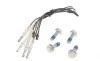 Колодки гальмівні (передні) Citroen C5 01- (Bosch) (з датчиком) BOSCH 0986424582 (фото 4)