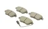 Колодки тормозные (передние) Citroen Nemo 10-/Peugeot Bipper/Fiat 500/500C 08-/Punto 12- (+датчики) BOSCH 0 986 424 597 (фото 2)