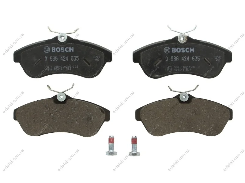 Колодки тормозные (передние) Citroen C2/С3 03- BOSCH 0986424635 (фото 1)