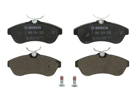Колодки тормозные (передние) Citroen C2/С3 03- BOSCH 0986424635