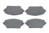 Колодки гальмівні (передні) Honda Accord VI 98-03 BOSCH 0986424663 (фото 1)