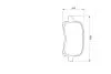 Тормозные колодки, дисковые BOSCH 0986424692 (фото 5)