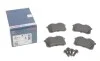 Колодки гальмівні (задні) VW Passat B2 83-02/ Peugeot 405 87-96/Renault Megane I 97-03 (Lucas) BOSCH 0986424751 (фото 1)