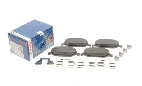 Колодки тормозные (задние) Alfa Romeo 159/Brera/Spider/Lancia Thesis 02-12 BOSCH 0986424775