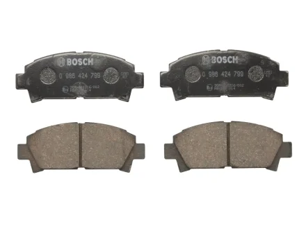 Колодки тормозные (передние) Toyota Avensis 97-03 BOSCH 0 986 424 799