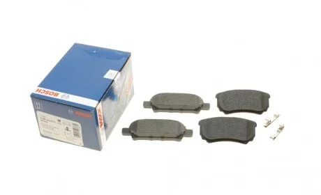 Колодки тормозные (задние) Mitsubishi Outlander/Lancer 1.3-2.4 01- (Akebono) BOSCH 0 986 424 814