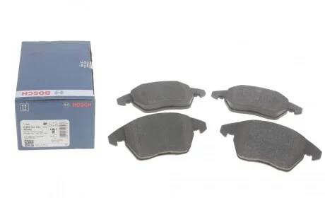 Колодки тормозные (передние) Citroen C4 04-11/Peugeot 207/308 07-14/208 12-/307 03-09/3008 09-16 BOSCH 0986424825