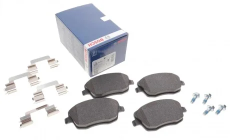 Колодки гальмівні (передні) Seat Cordoba/Ibiza IV/VW Polo/Skoda Fabia 99-15/Roomster 06-15 BOSCH 0986424829