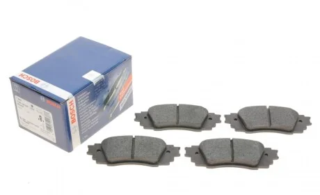 Колодки гальмівні (задні) Toyota C-HR 16--/Rav4 18-/Lexus RX 15- BOSCH 0 986 424 840