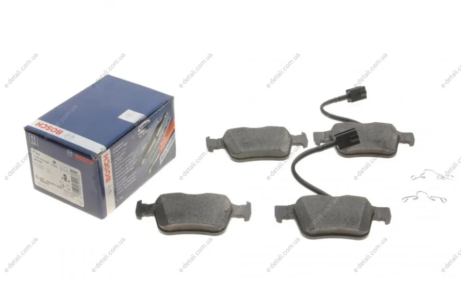 Колодки тормозные (задние) Alfa Romeo Giulia/Stelvio/Maserati Levante Suv 15- (с датчиком) BOSCH 0 986 424 848 (фото 1)
