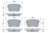 Колодки гальмівні (задні) Opel Insignia B 17- BOSCH 0986424872 (фото 6)