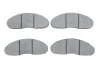 Колодки тормозные (передние) Renault Trucks Messenger 90-99 BOSCH 0986424914 (фото 1)