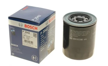 Фильтр масляный Mitsubishi Galant/Lancer 1.8D/TD/2.0D BOSCH 0 986 452 042