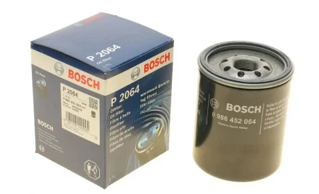 Фильтр масляный Mazda 626 2.0 D 87-97/ Suzuki Grand Vitara 2.0TD 94-03 BOSCH 0 986 452 064