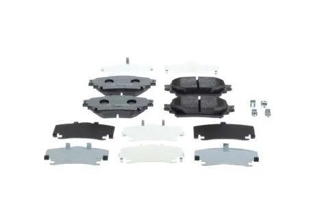 Гальмівні колодки, дискові BOSCH 0986460043