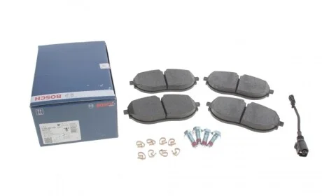Колодки тормозные (передние) VW T6 15- (с датчиком) BOSCH 0986460082