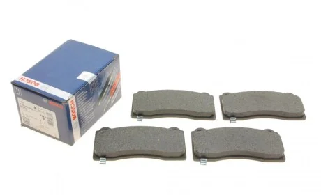 Колодки гальмівні (передні) Tesla Model 3 18- (з датчиком) BOSCH 0986460084