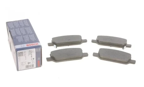 Колодки тормозные (задние) Tesla Model 3 17-/Model Y 19- BOSCH 0 986 460 086
