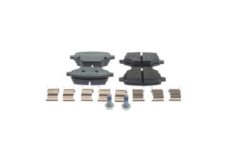Гальмівні колодки, дискові BOSCH 0986460143