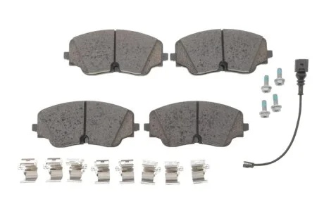 Гальмівні колодки, дискові BOSCH 0986460162