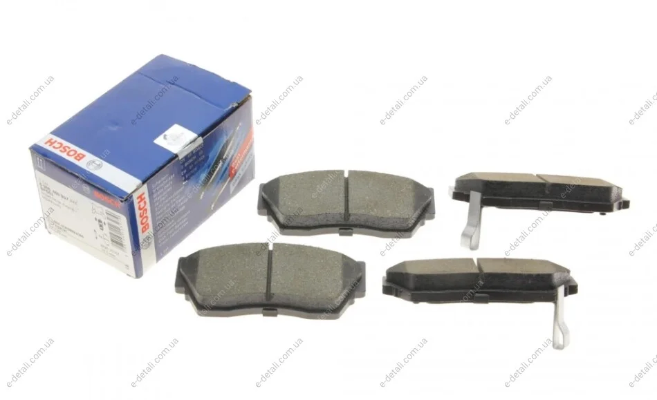 Колодки тормозные (передние) Nissan Sunny II/III 1.4-1.6/2.0D 88-95 BOSCH 0 986 460 997 (фото 1)