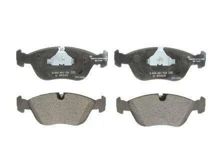 Колодки тормозные (передние) Volvo S70/V70/XC70 91-02 BOSCH 0986461752
