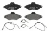 Колодки гальмівні (передні) Citroen Xantia 93-03 (+ датчики) BOSCH 0986461757 (фото 2)