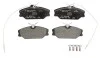 Колодки гальмівні (передні) Renault Laguna I 93-01/Megane I 96-03/Safrane 92-00 (з датчиком) BOSCH 0986461765 (фото 2)