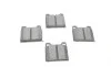 Колодки тормозные (передние) VW Golf/Passat -83 BOSCH 0 986 462 282 (фото 5)
