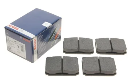 Колодки гальмівні (передні) MB 123 (W123)/S-class (W126) 76-91 BOSCH 0 986 463 412