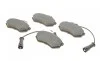 Колодки тормозные (передние) Audi 80/100 -90 (с датчиком) BOSCH 0 986 466 693 (фото 2)