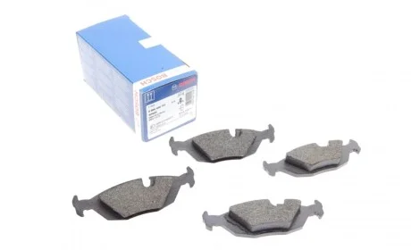 Колодки тормозные (задние) BMW 3 (E30) 82-94/5 (E28) 81-87/6 (E24) 77-89 M10/M20/M21/M30/M40 BOSCH 0 986 466 751