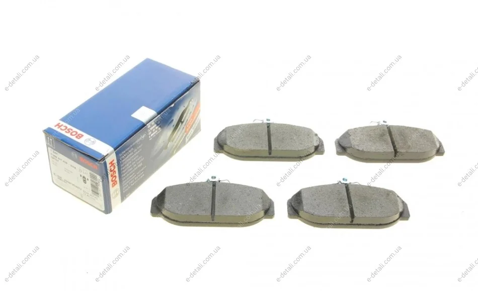 Колодки тормозные (передние) Volvo 740/760/940/960 83-94 BOSCH 0 986 467 400 (фото 1)