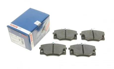 Колодки тормозные (передние) Renault 12 70-76/Fiat Punto/Panda 93-06 BOSCH 0 986 468 380
