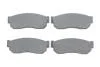Колодки тормозные (передние) Nissan Sunny 82-91/Subaru Justy 87-96 BOSCH 0986469580 (фото 1)