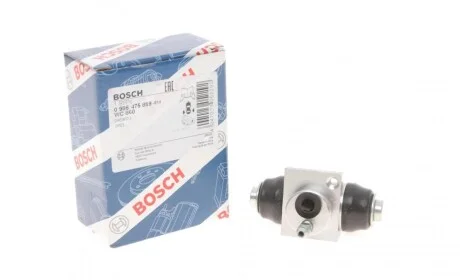 Цилиндр тормозной (задний) Daewoo Lanos/Sens 97-/Opel Astra H/Combo 04-/Vectra B 95-03/Zafira 99-05 BOSCH 0 986 475 869