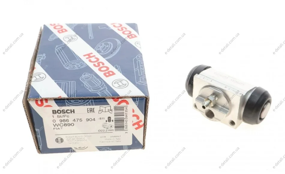 Цилиндр тормозной (задний) Fiat Brava 95-01/Bravo I 95-01 (d=22mm) BOSCH 0 986 475 904 (фото 1)
