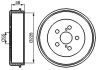 БАРАБАН тормозной BOSCH 0 986 477 140 (фото 9)