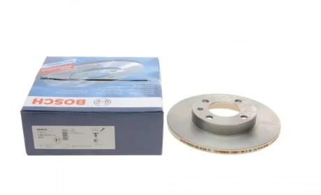 Диск тормозной (передний) VW Caddy 82-92/Golf 74-99/Passat 73-88/Polo 95-02 (239x12)(с покр)(полный) BOSCH 0986478011