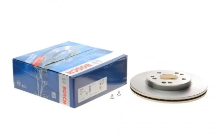 Диск гальмівний (передній) MB 190 (W201) 85-93/E-class (W124) 85-98 (284x22) BOSCH 0 986 478 186