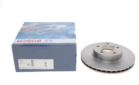 Диск гальмівний (передній) Subaru Impreza 92-/Legacy 89-03 (260x24) (з вентиляцією) BOSCH 0986478293