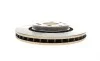 Диск тормозной (передний) Opel Astra F/Kadett/Vectra 84-/Daewoo Lanos 97- (256x24)(с покр.)(вент.) BOSCH 0 986 478 327 (фото 4)
